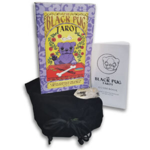 Black Pug Tarot Clear Quartz Set - Clarity